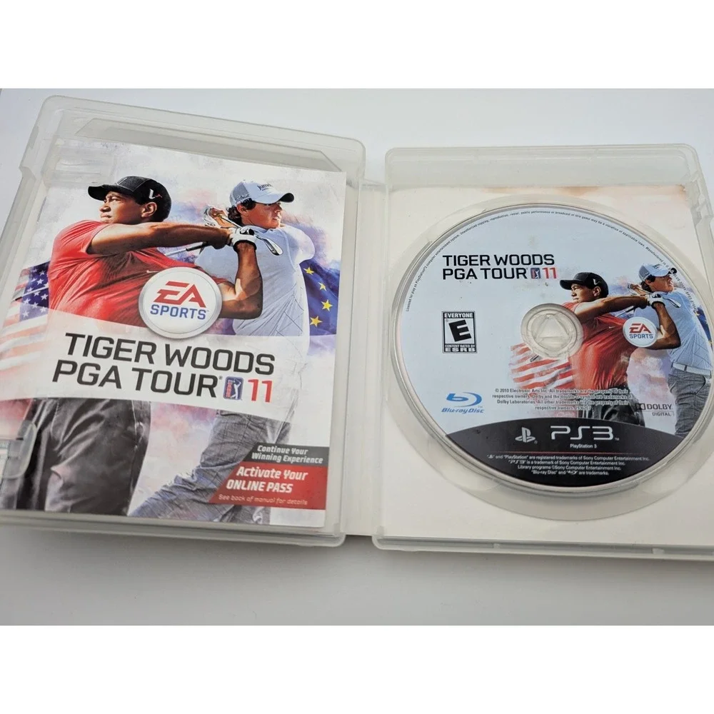 Tiger Woods Pga Tour 10 & 11 - Sony PlayStation‎ 3 PS3 Complete